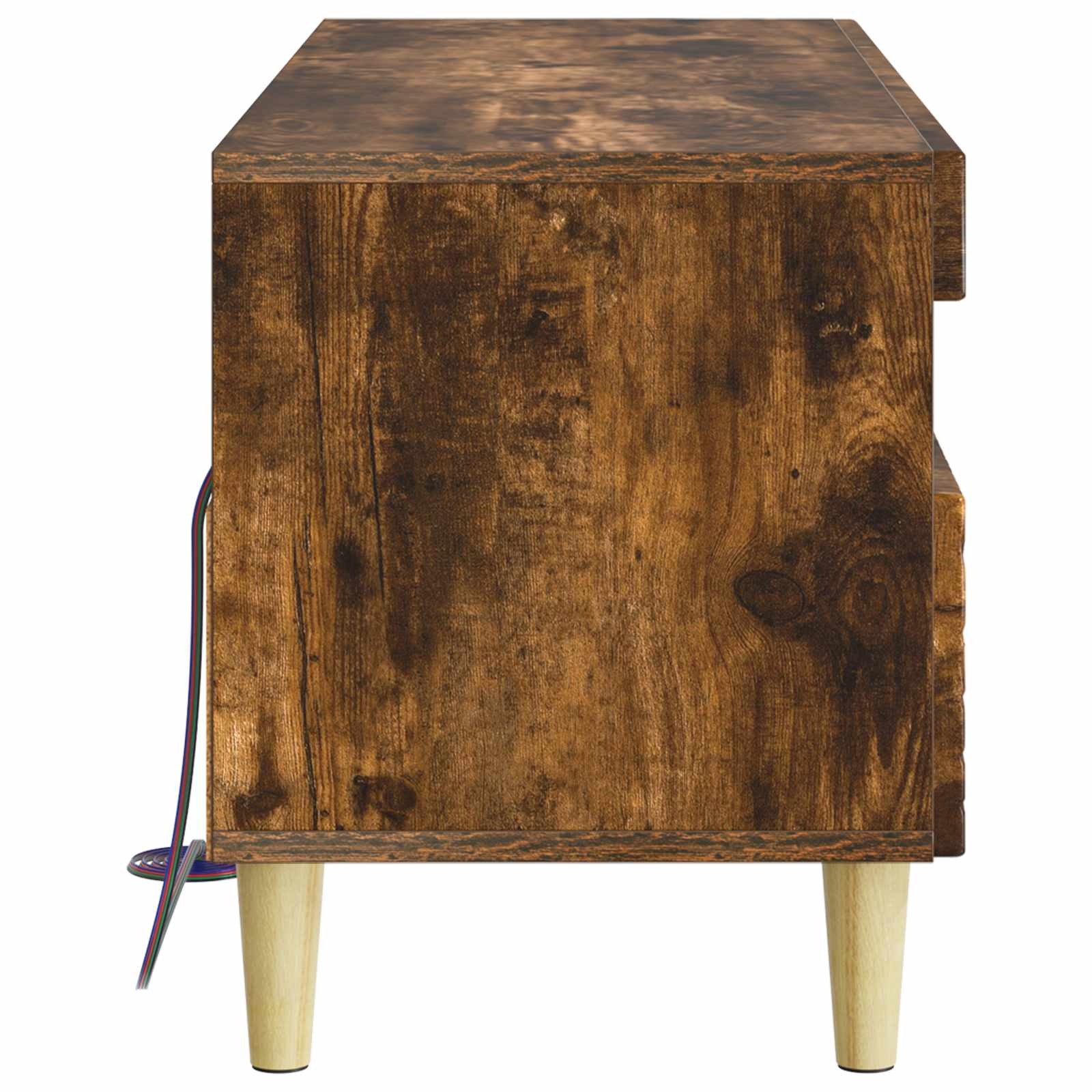 Ντουλάπα LED Τηλεόρασης Καπνισμένο Ξύλο Δρυός - Pakobazaar