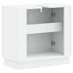 Ντουλάπα Νιπτήρα Mπάνιου HOORN Λευκό 59,5 x 31,5 x 56 εκ. - Pakobazaar