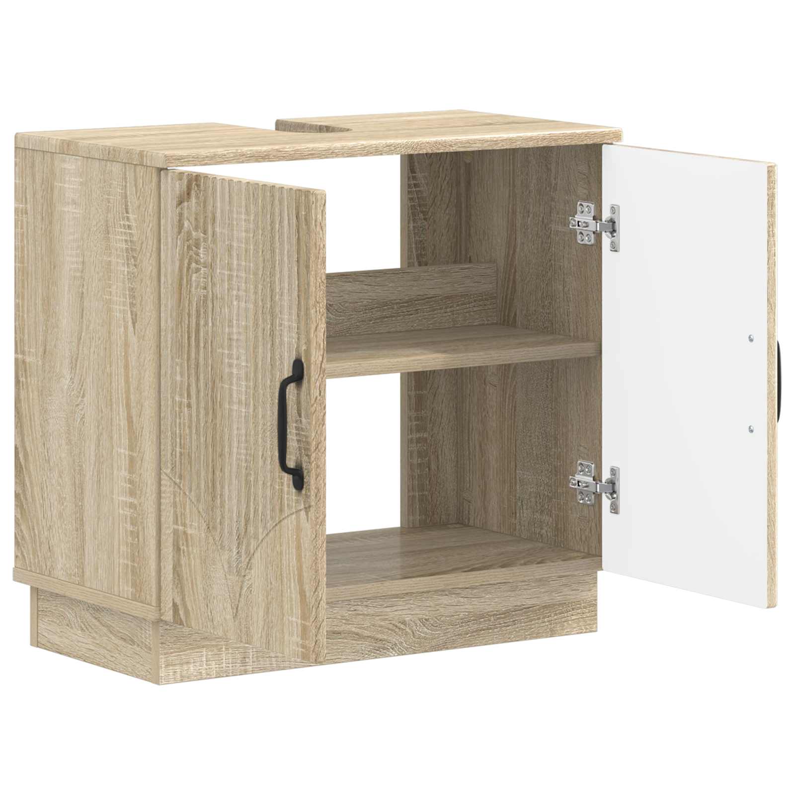 Ντουλάπα Νιπτήρα Mπάνιου HOORN Sonoma Δρυς 59,5 x 31,5 x 56 εκ. - Pakobazaar