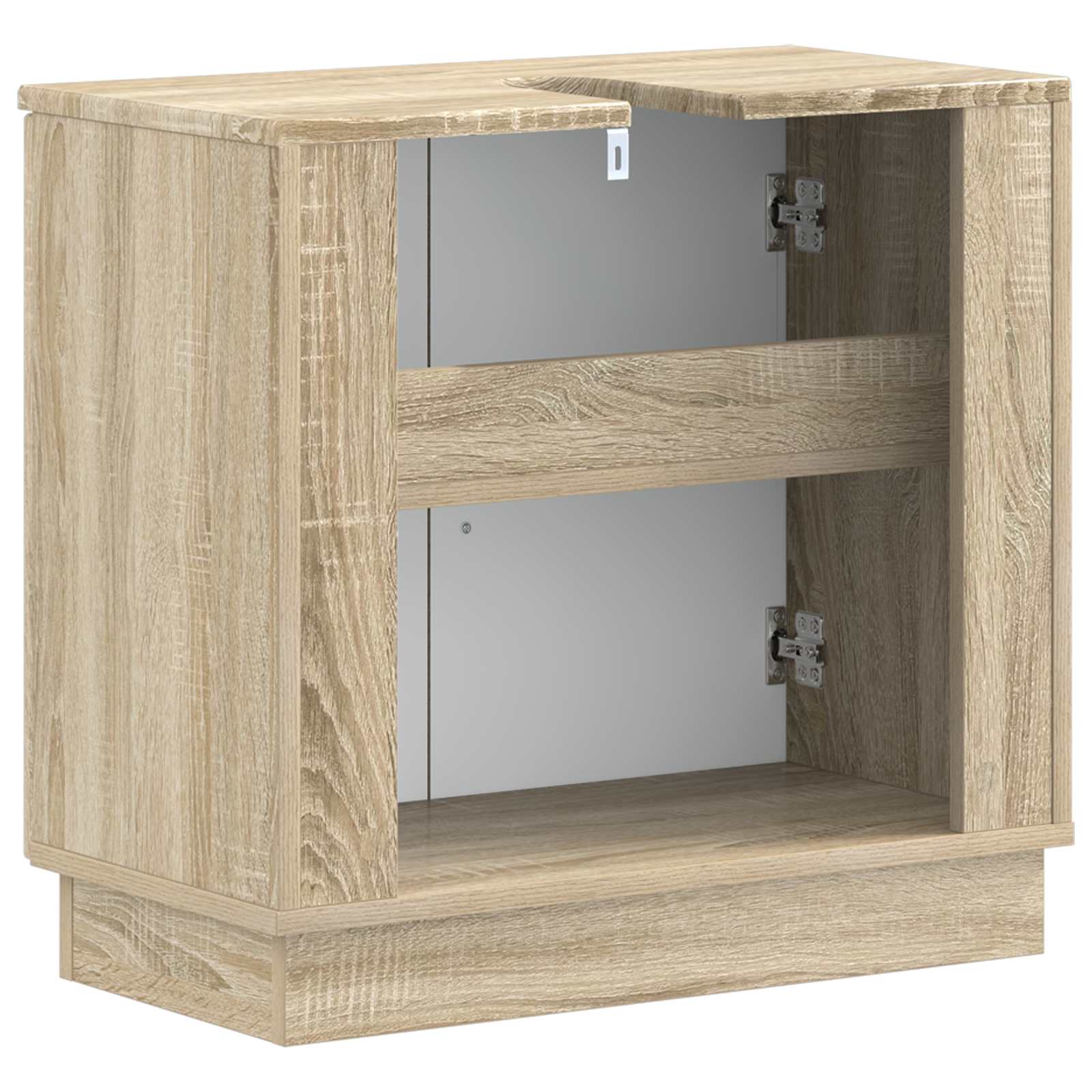 Ντουλάπα Νιπτήρα Mπάνιου HOORN Sonoma Δρυς 59,5 x 31,5 x 56 εκ. - Pakobazaar