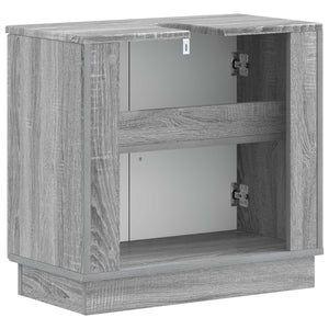 Ντουλάπα Νιπτήρα Mπάνιου HOORN Γκρι Sonoma 59,5 x 31,5 x 56 εκ. - Pakobazaar