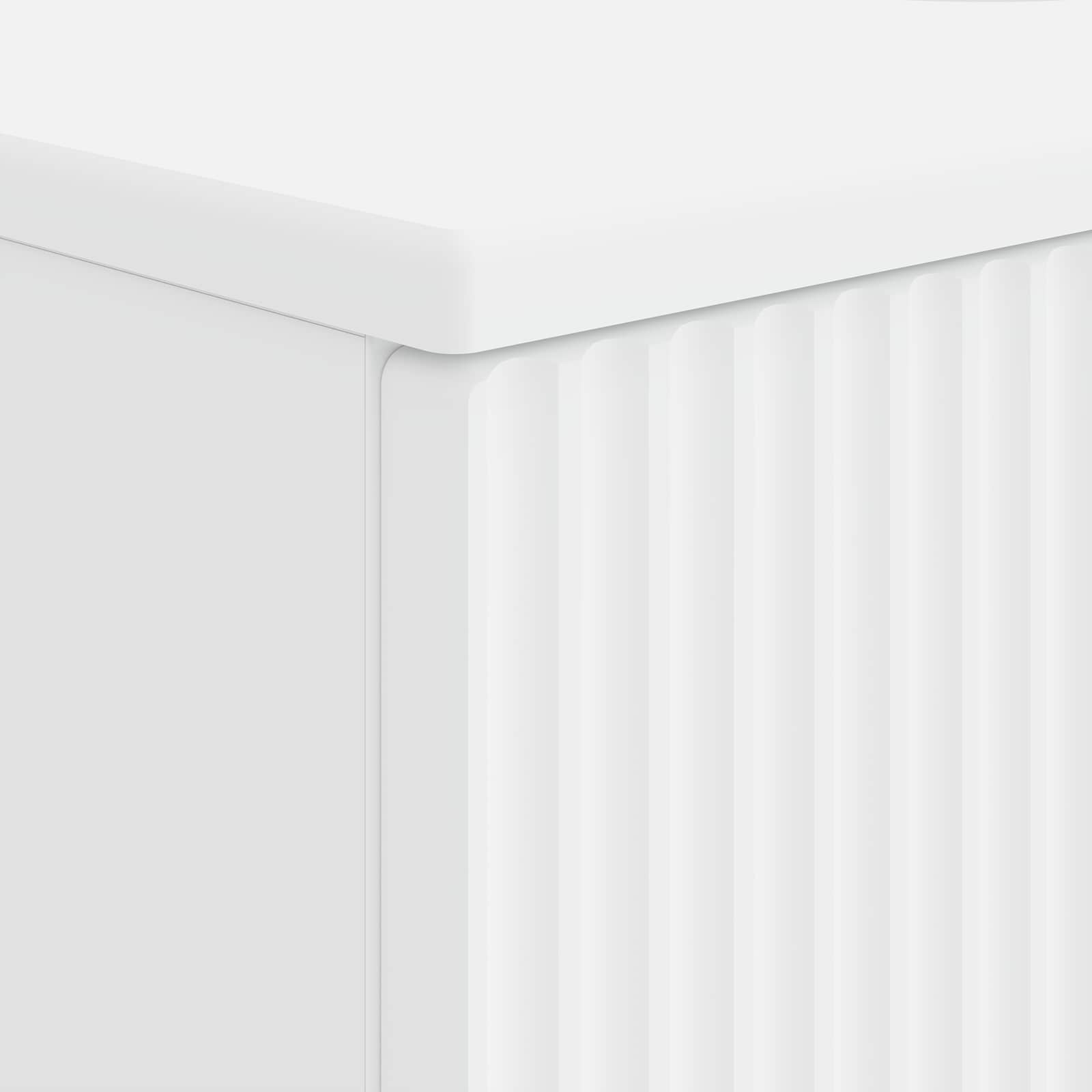 Ντουλάπα Νιπτήρα Mπάνιου HOORN Λευκό 82 x 41 x 56 εκ. - Pakobazaar