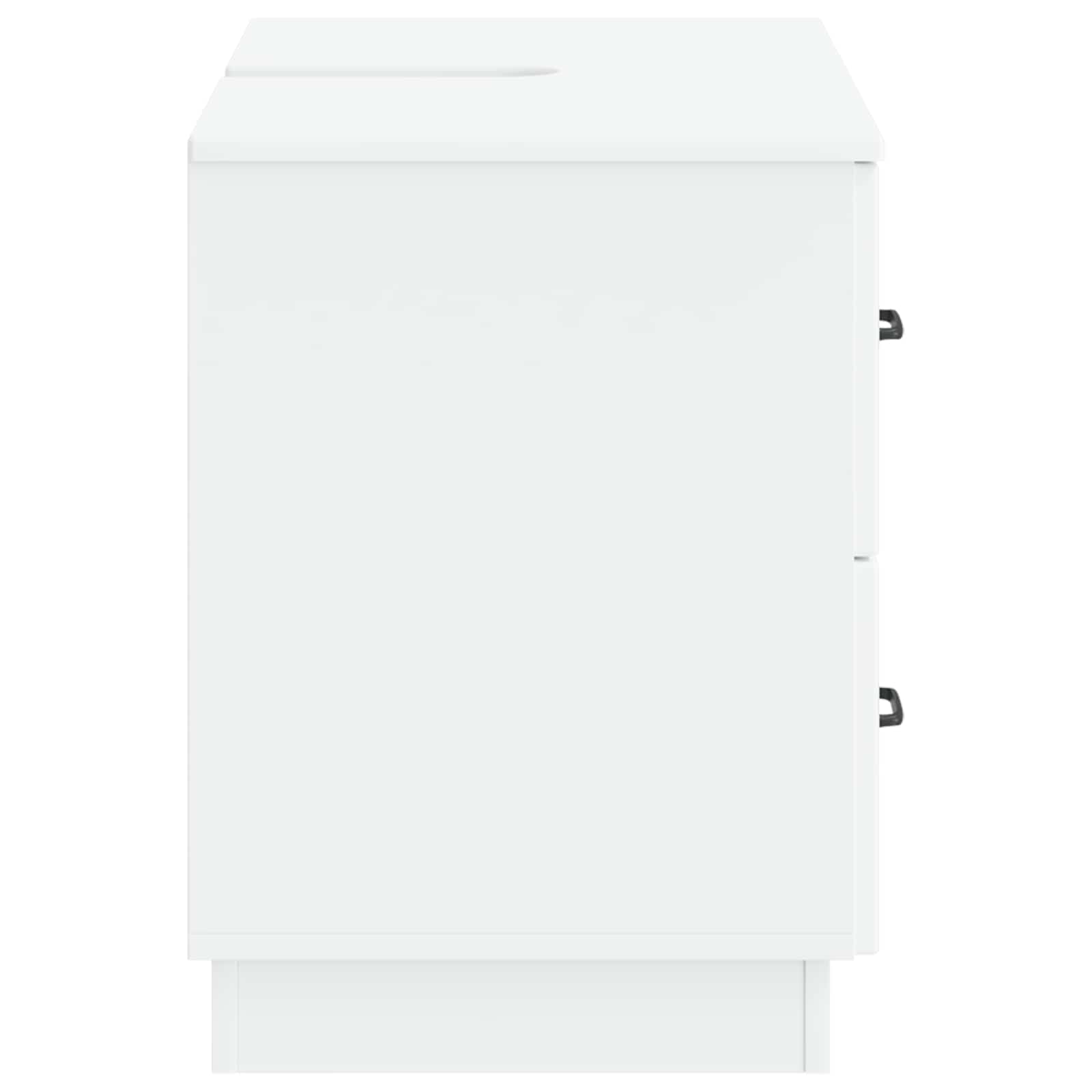 Ντουλάπα Νιπτήρα Mπάνιου HOORN Λευκό 82 x 41 x 56 εκ. - Pakobazaar
