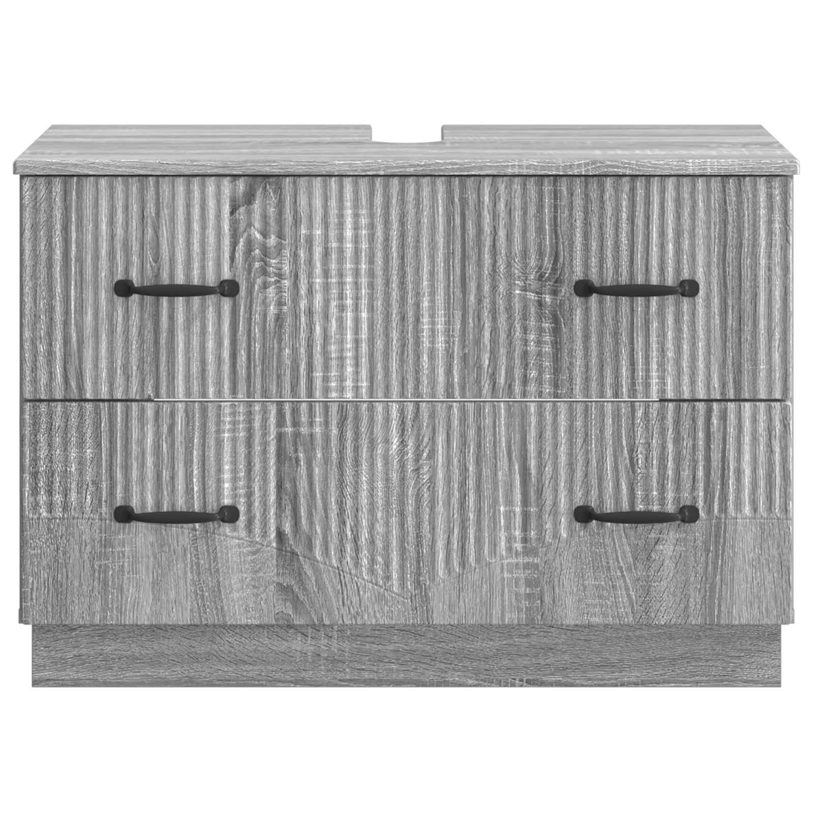 Ντουλάπα Νιπτήρα Mπάνιου HOORN Γκρι Sonoma 82 x 41 x 56 εκ. - Pakobazaar
