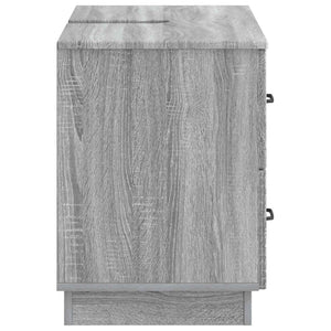 Ντουλάπα Νιπτήρα Mπάνιου HOORN Γκρι Sonoma 82 x 41 x 56 εκ. - Pakobazaar