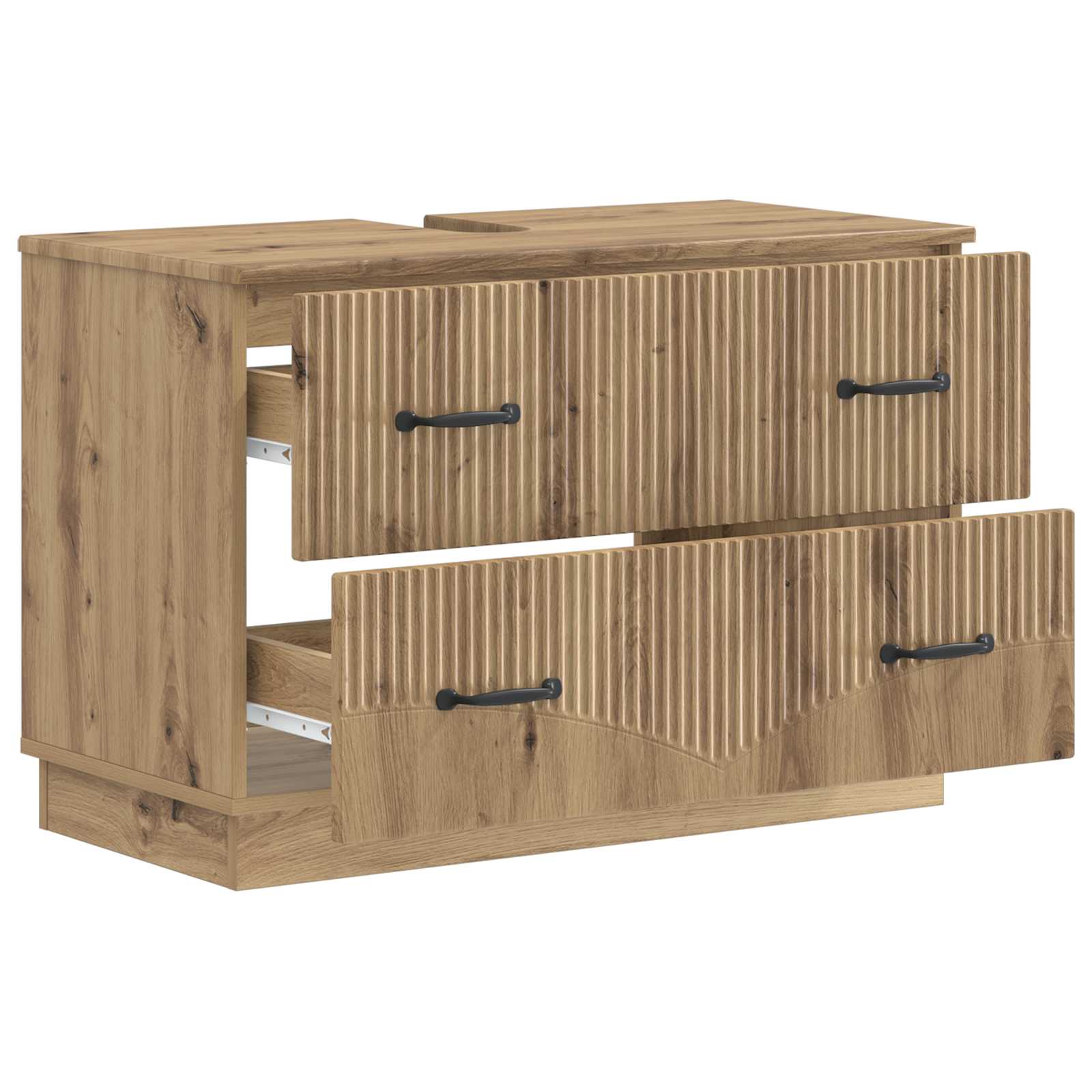 Ντουλάπα Νιπτήρα Mπάνιου HOORN Artisan Δρυς 82 x 41 x 56 εκ. - Pakobazaar