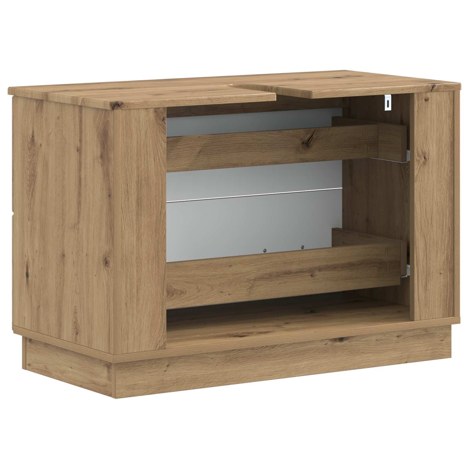 Ντουλάπα Νιπτήρα Mπάνιου HOORN Artisan Δρυς 82 x 41 x 56 εκ. - Pakobazaar