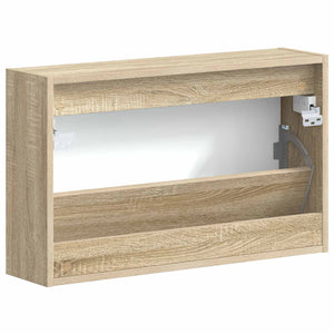 Τοίχου Ντουλάπα Παπουτσιών HOORN 71 x 17 x 43 εκ Sonoma Δρυς - Pakobazaar