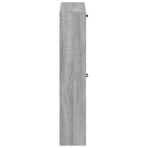 Τοίχου Ντουλάπα Παπουτσιών HOORN 71 x 17 x 86 εκ. Γκρι Sonoma - Pakobazaar