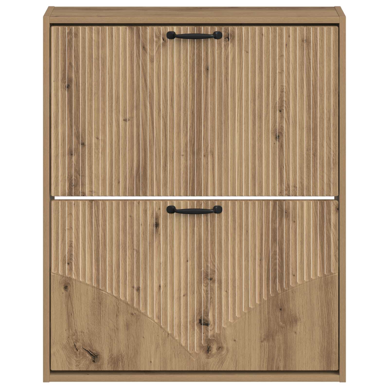 Τοίχου Ντουλάπα Παπουτσιών HOORN 71 x 17 x 86 εκ. Artisan Δρυς - Pakobazaar