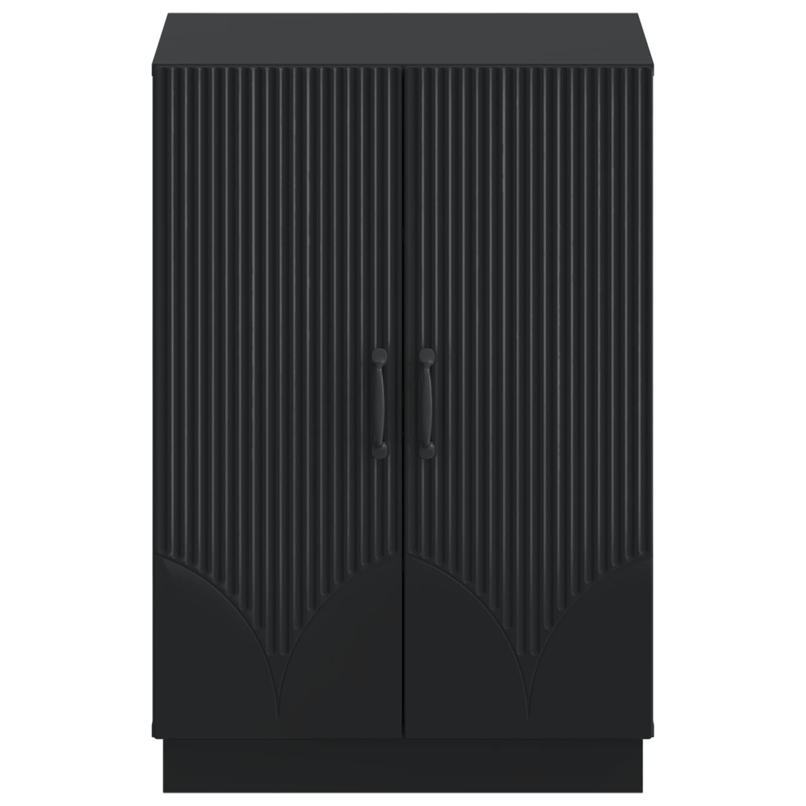 Ντουλάπα Παπουτσιών HOORN 59,5 x 39,5 x 87 εκ Μαύρο - Pakobazaar