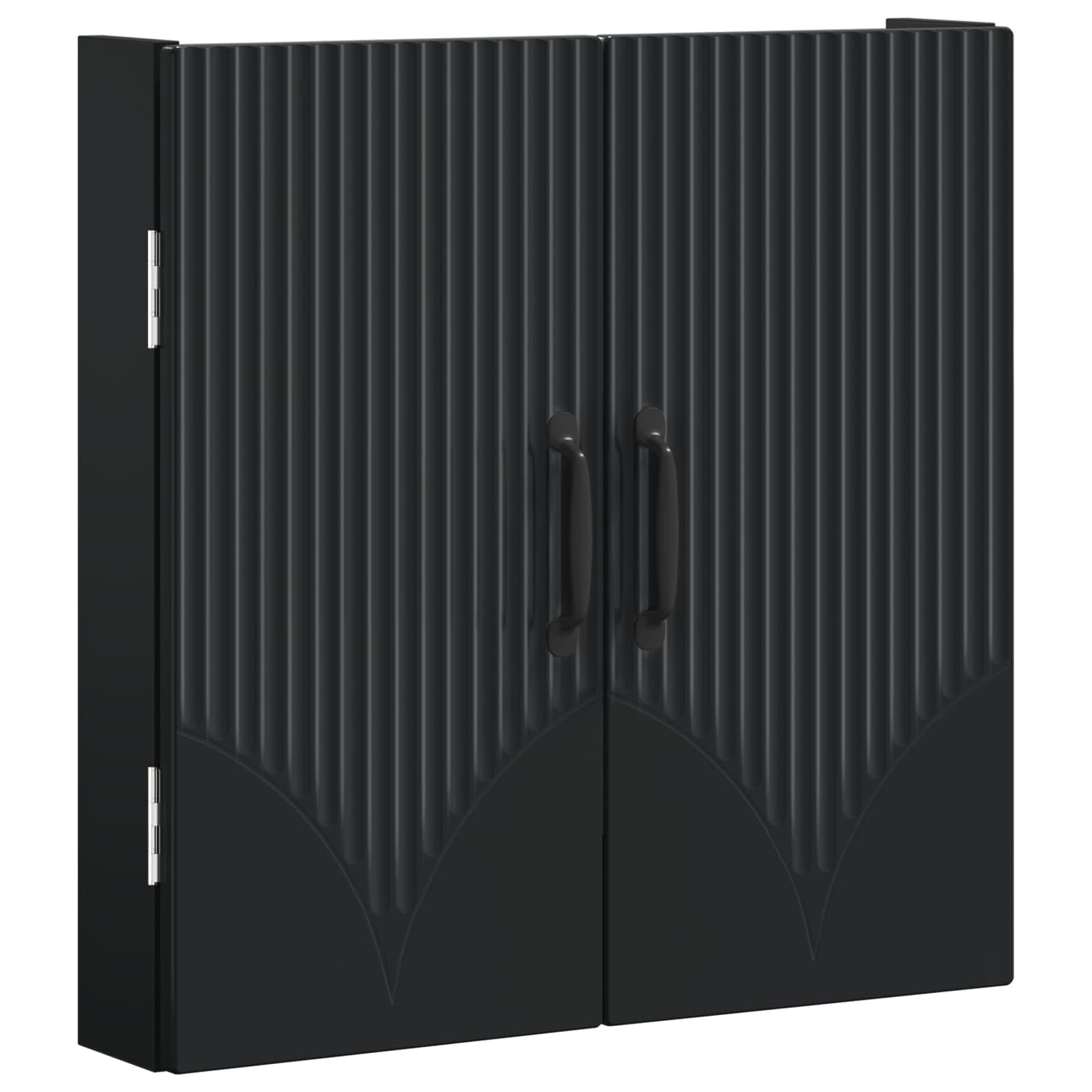 Ντουλάπα Πινάκων Βελών HOORN Μαύρο 52,5 x 10,5 x 53,5 εκ. - Pakobazaar