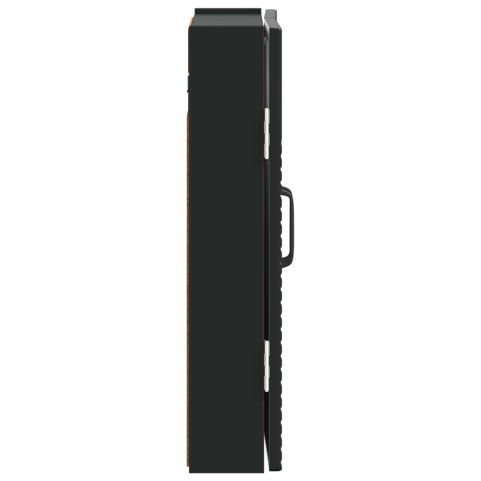 Ντουλάπα Πινάκων Βελών HOORN Μαύρο 52,5 x 10,5 x 53,5 εκ. - Pakobazaar
