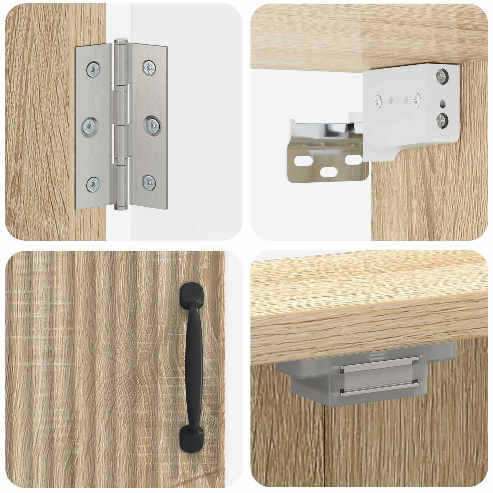 Ντουλάπα Πινάκων Βελών HOORN Sonoma Δρυς 52,5 x 10,5 x 53,5 εκ. - Pakobazaar