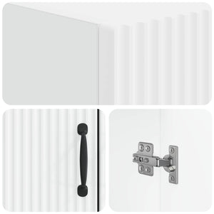 Ντουλάπα τουαλέτας HOORN Λευκό 66 x 25,5 x 190 εκ. - Pakobazaar
