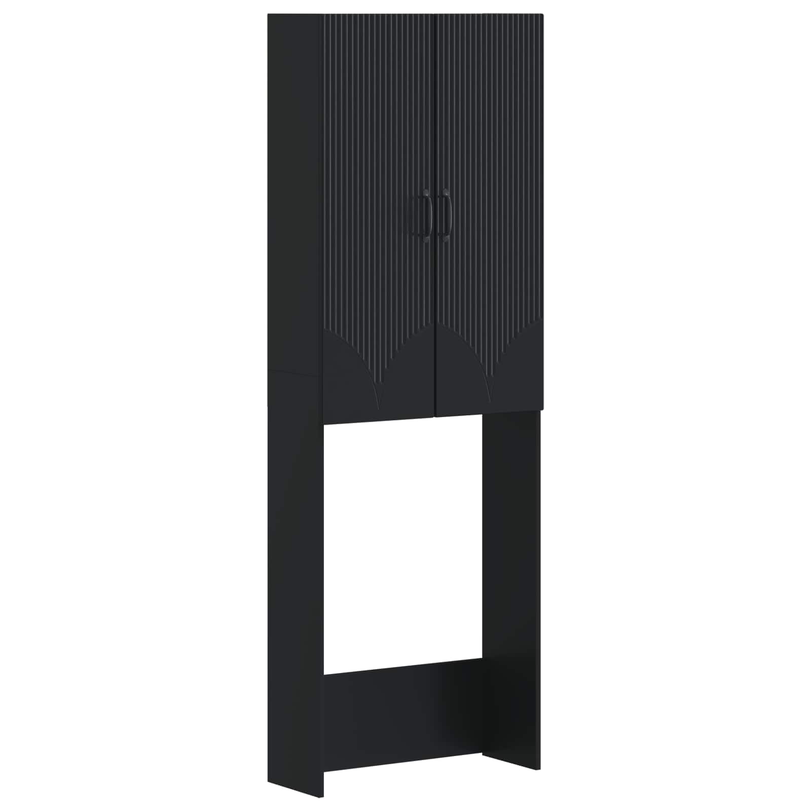 Ντουλάπα τουαλέτας HOORN Μαύρο 66 x 25,5 x 190 εκ. - Pakobazaar