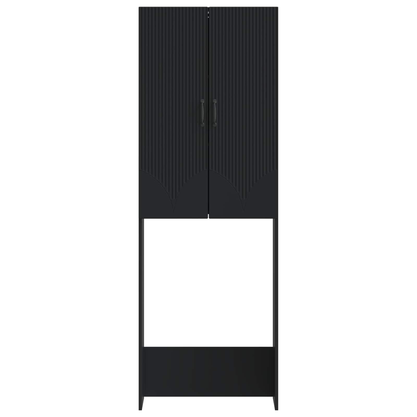 Ντουλάπα τουαλέτας HOORN Μαύρο 66 x 25,5 x 190 εκ. - Pakobazaar