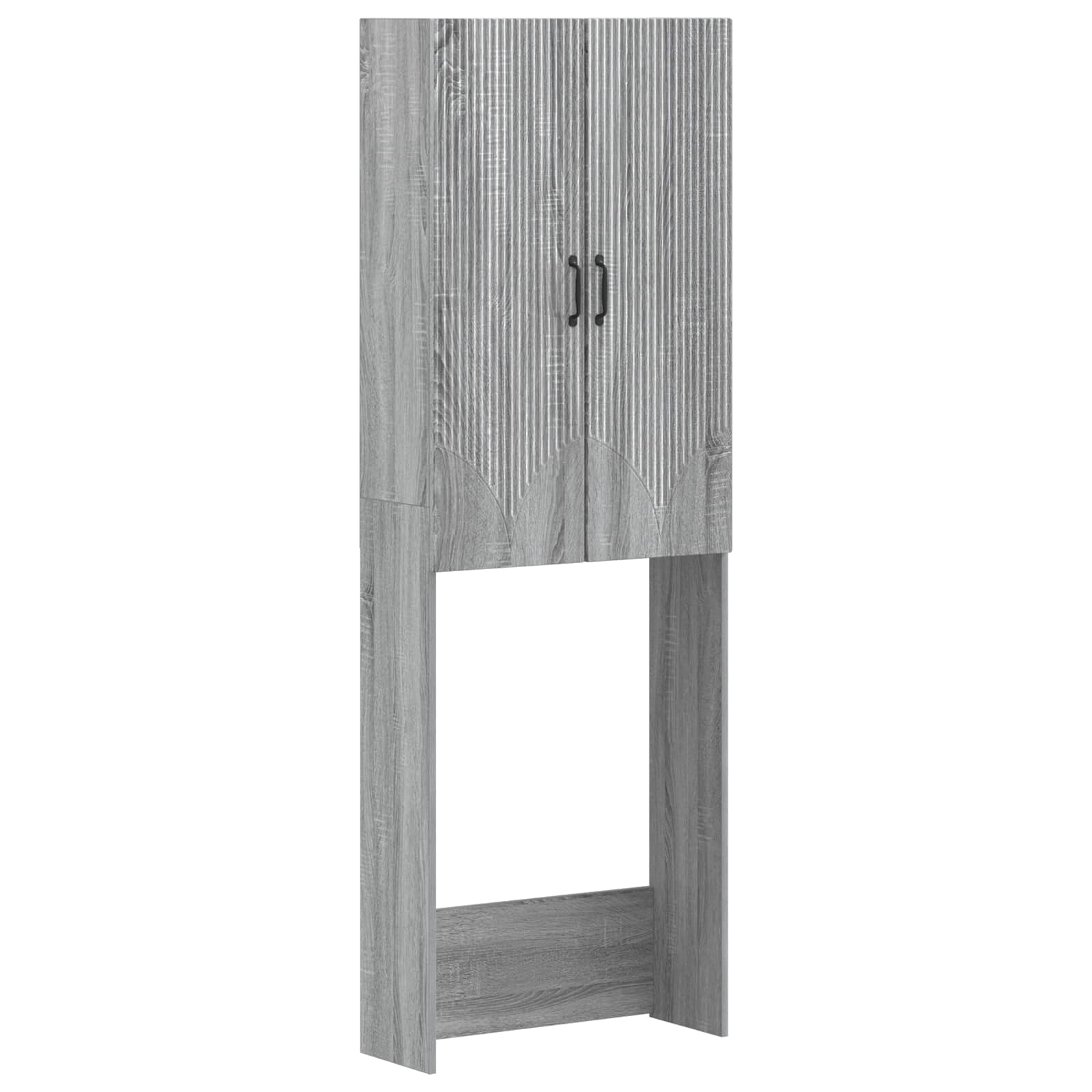 Ντουλάπα τουαλέτας HOORN Γκρι Sonoma 66 x 25,5 x 190 εκ. - Pakobazaar