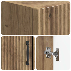 Ντουλάπα τουαλέτας HOORN Artisan Δρυς 66 x 25,5 x 190 εκ. - Pakobazaar