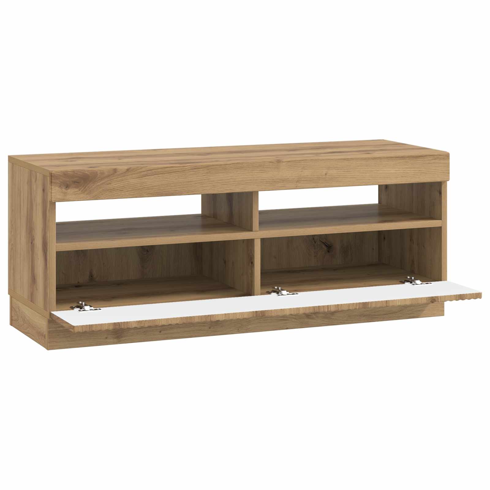 Ντουλάπα LED Τηλεόρασης Artisan Δρυς Επεξεργασμένο Ξύλο - Pakobazaar