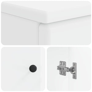 Ντουλάπα Νιπτήρα Mπάνιου BREDA Λευκό 59,5 x 31,5 x 59 εκ. - Pakobazaar