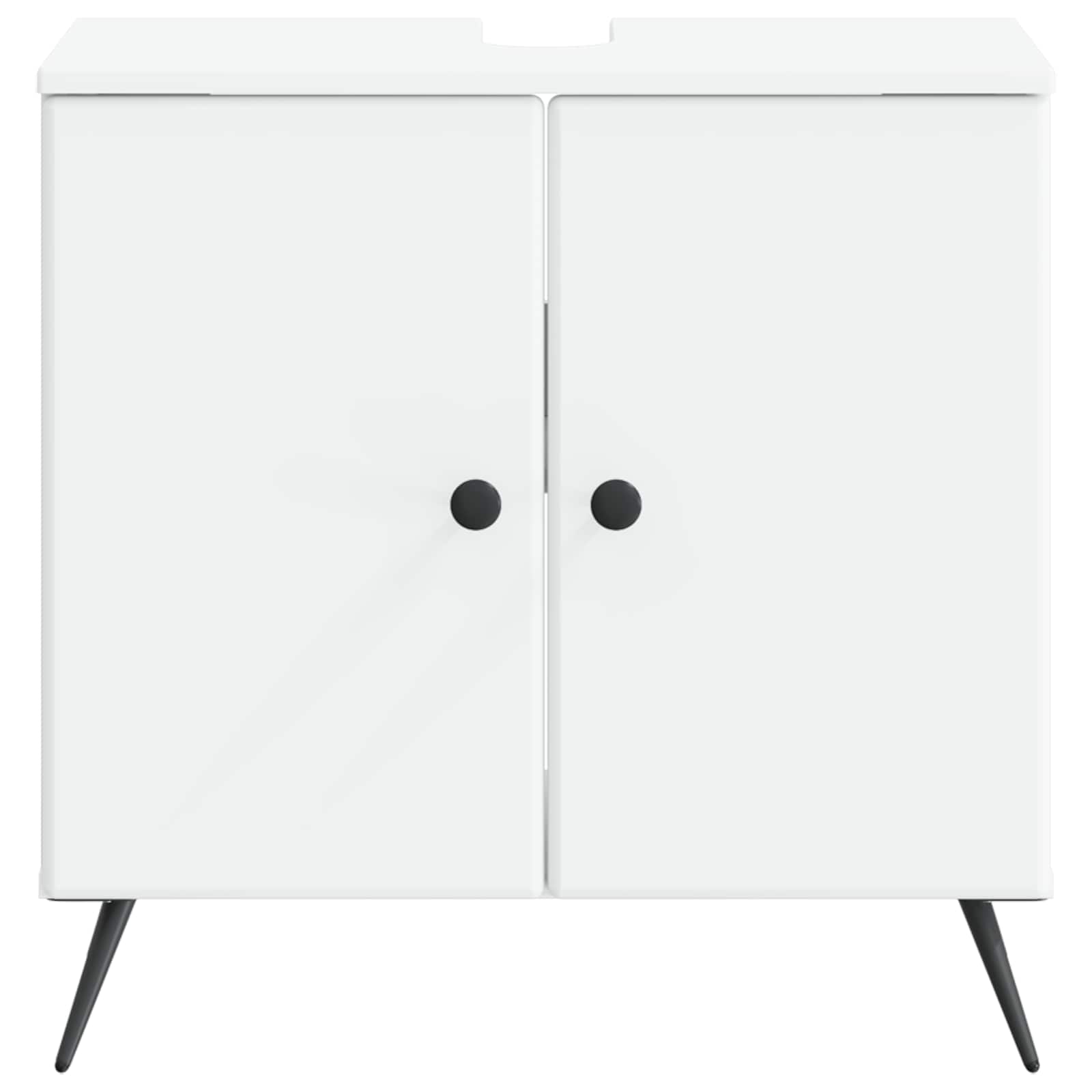 Ντουλάπα Νιπτήρα Mπάνιου BREDA Λευκό 59,5 x 31,5 x 59 εκ. - Pakobazaar