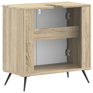 Ντουλάπα Νιπτήρα Mπάνιου BREDA Sonoma Δρυς 59,5 x 31,5 x 59 εκ. - Pakobazaar