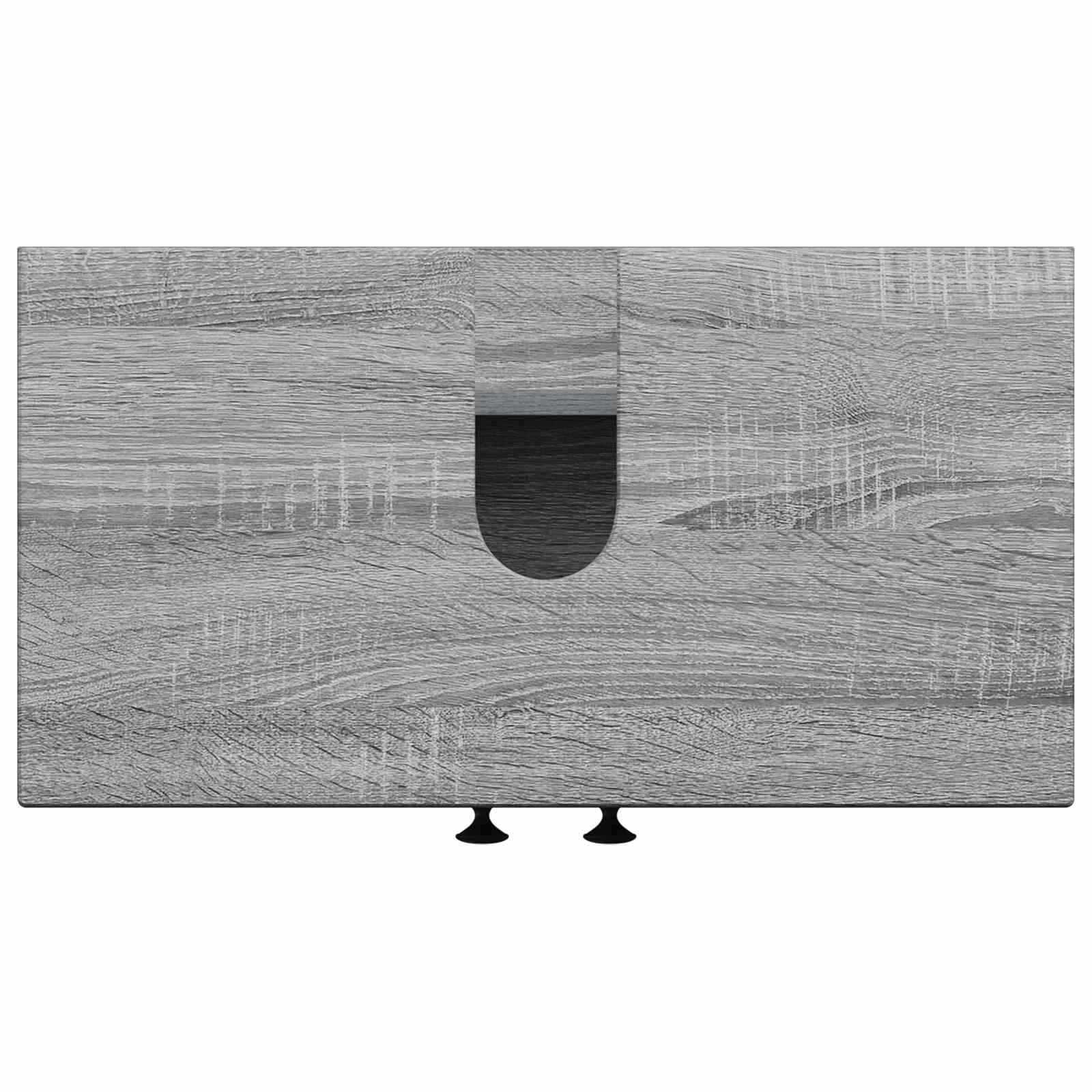 Ντουλάπα Νιπτήρα Mπάνιου BREDA Γκρι Sonoma 59,5 x 31,5 x 59 εκ. - Pakobazaar