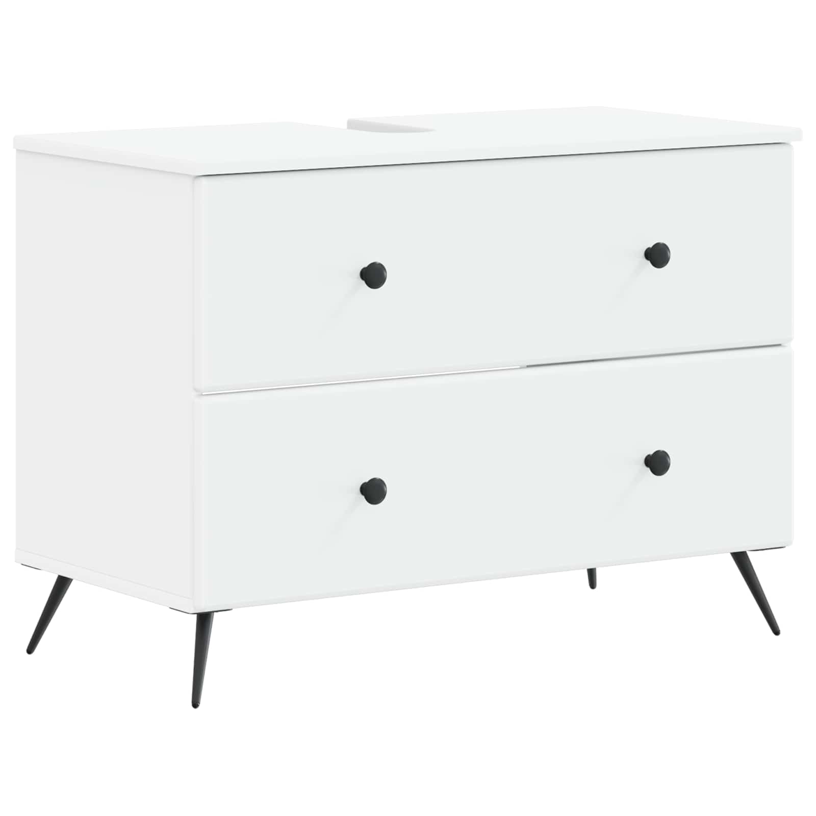 Ντουλάπα Νιπτήρα Mπάνιου BREDA Λευκό 82 x 41 x 59 εκ - Pakobazaar