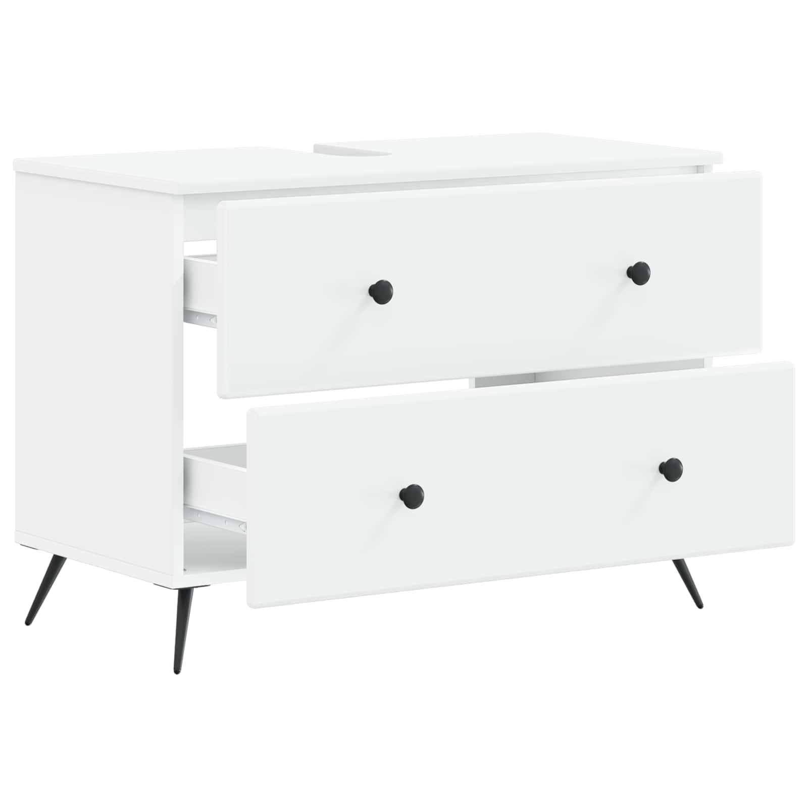 Ντουλάπα Νιπτήρα Mπάνιου BREDA Λευκό 82 x 41 x 59 εκ - Pakobazaar