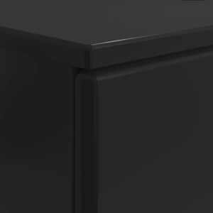 Ντουλάπα Νιπτήρα Mπάνιου BREDA Μαύρο 82 x 41 x 59 εκ - Pakobazaar