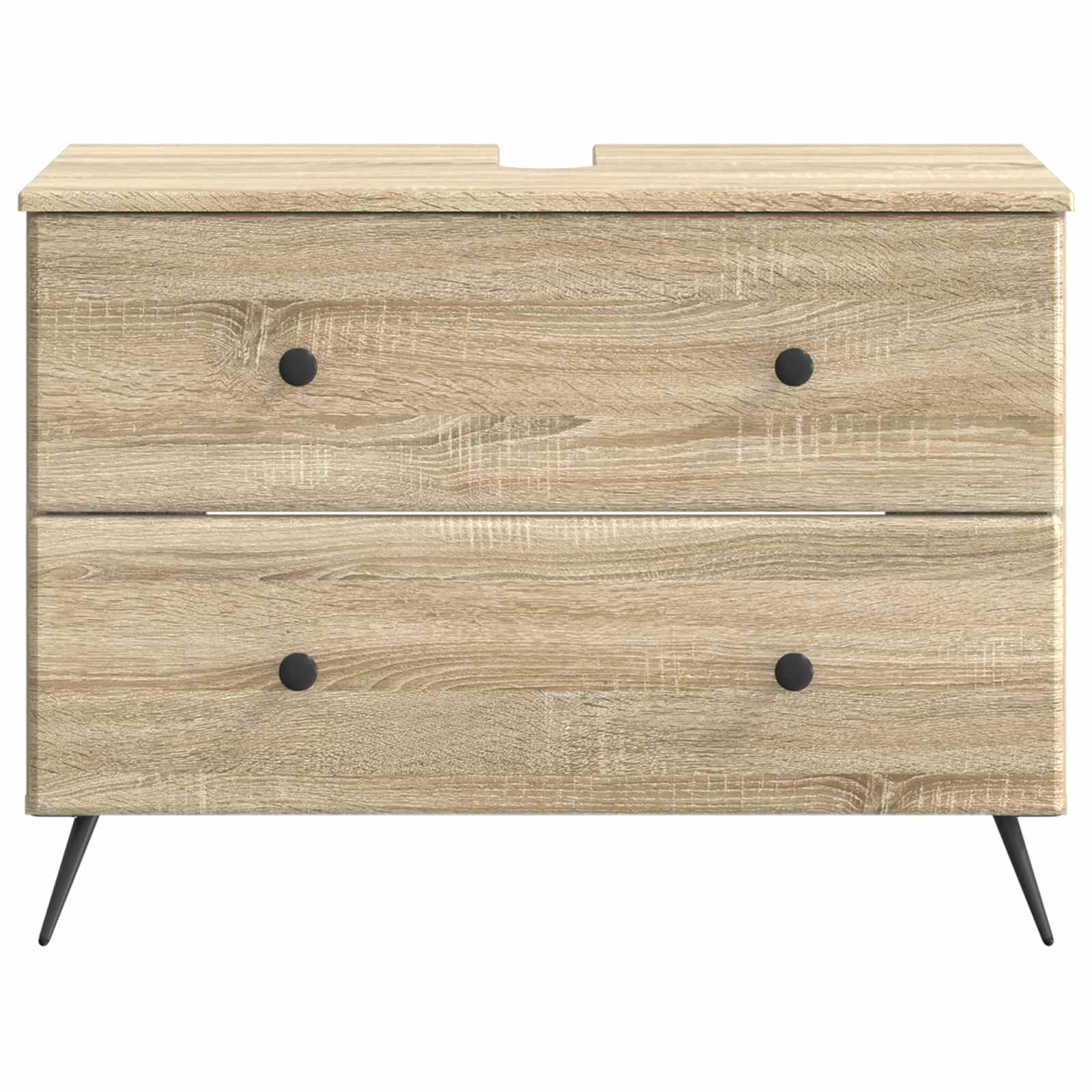 Ντουλάπα Νιπτήρα Mπάνιου BREDA Sonoma Δρυς 82 x 41 x 59 εκ - Pakobazaar