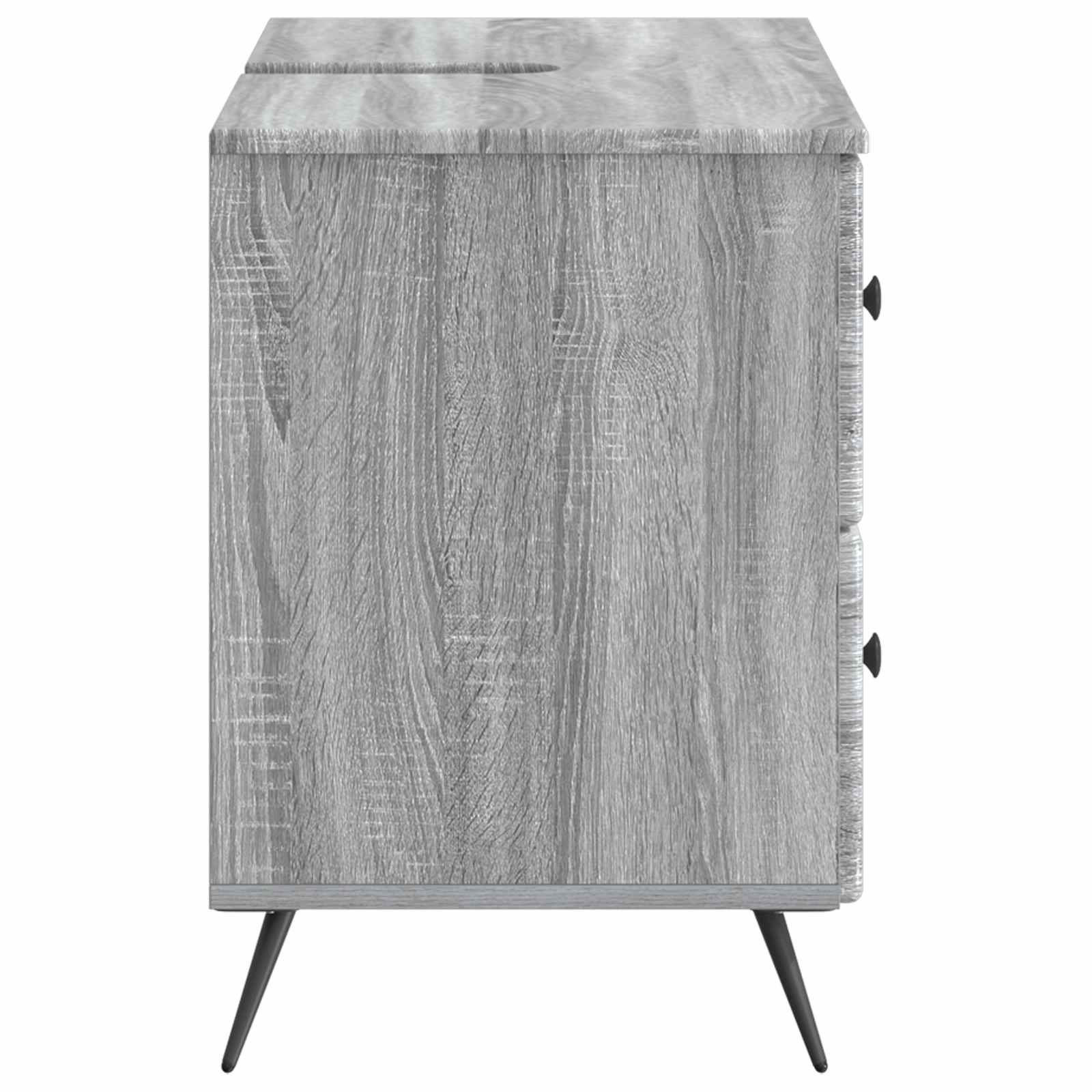 Ντουλάπα Νιπτήρα Mπάνιου BREDA Γκρι Sonoma 82 x 41 x 59 εκ - Pakobazaar