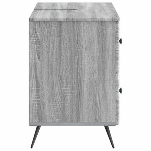 Ντουλάπα Νιπτήρα Mπάνιου BREDA Γκρι Sonoma 82 x 41 x 59 εκ - Pakobazaar