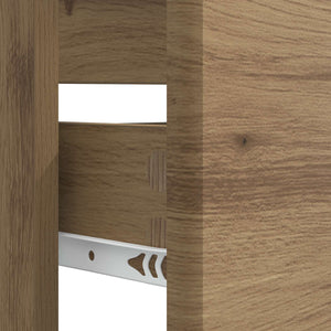 Ντουλάπα Νιπτήρα Mπάνιου BREDA Artisan Δρυς 82 x 41 x 59 εκ - Pakobazaar