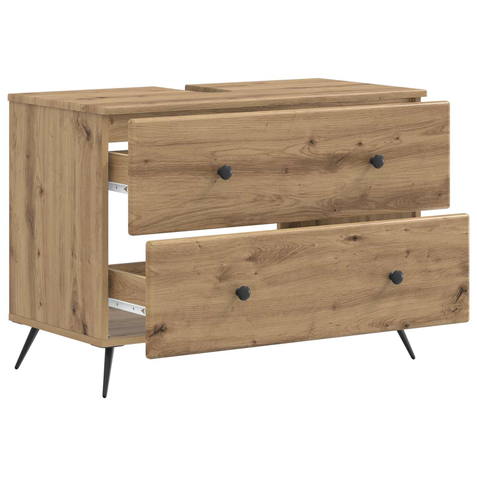 Ντουλάπα Νιπτήρα Mπάνιου BREDA Artisan Δρυς 82 x 41 x 59 εκ - Pakobazaar
