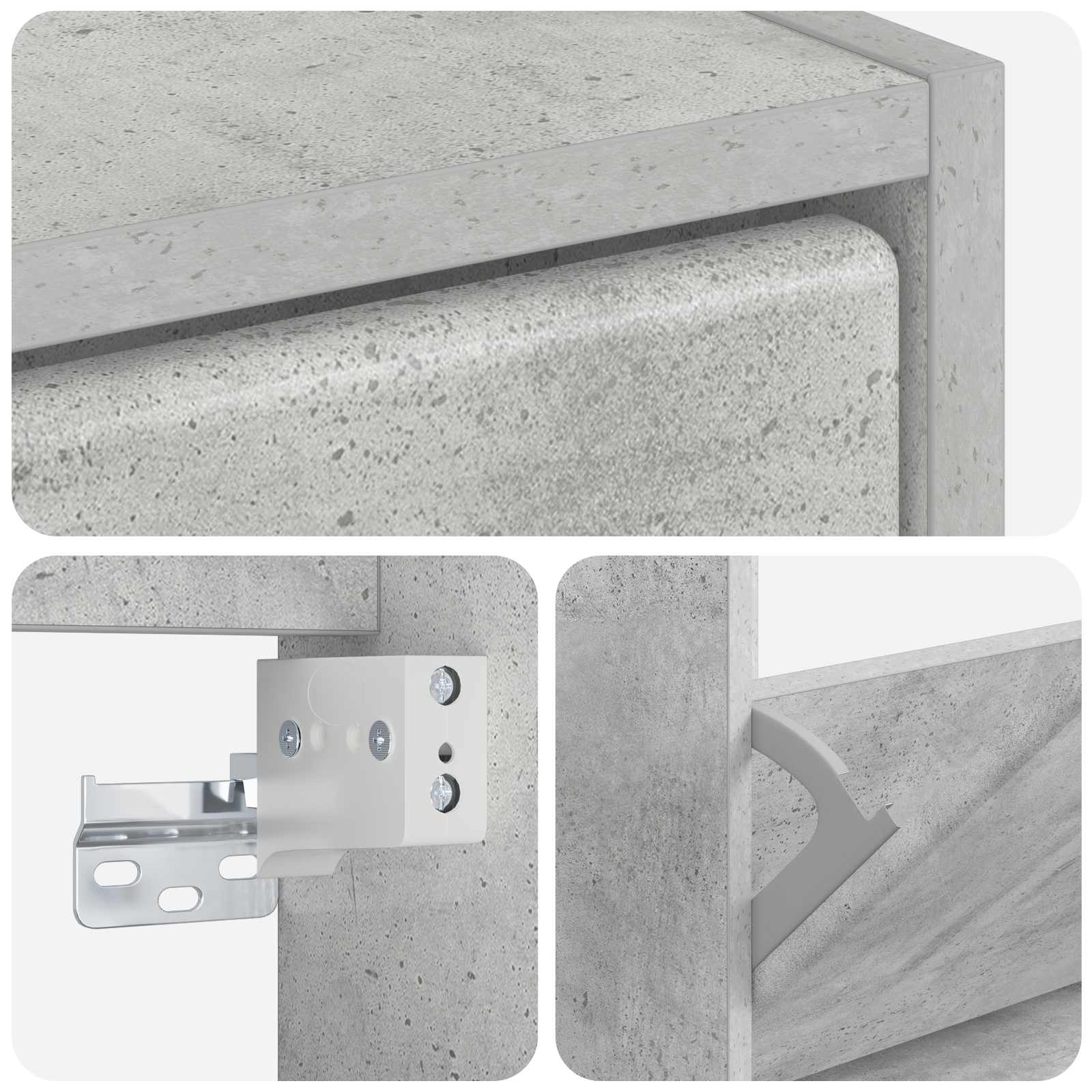 Τοίχου Ντουλάπα Παπουτσιών BREDA 71 x 17 x 43 εκ - Pakobazaar