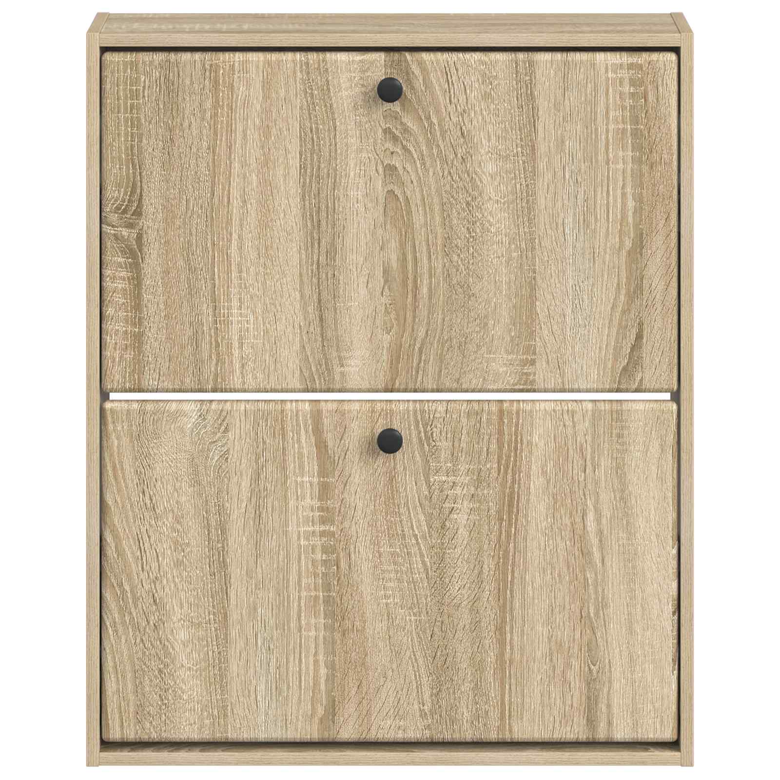 Τοίχου Ντουλάπα Παπουτσιών BREDA 71 x 17 x 86 εκ. Sonoma Δρυς - Pakobazaar