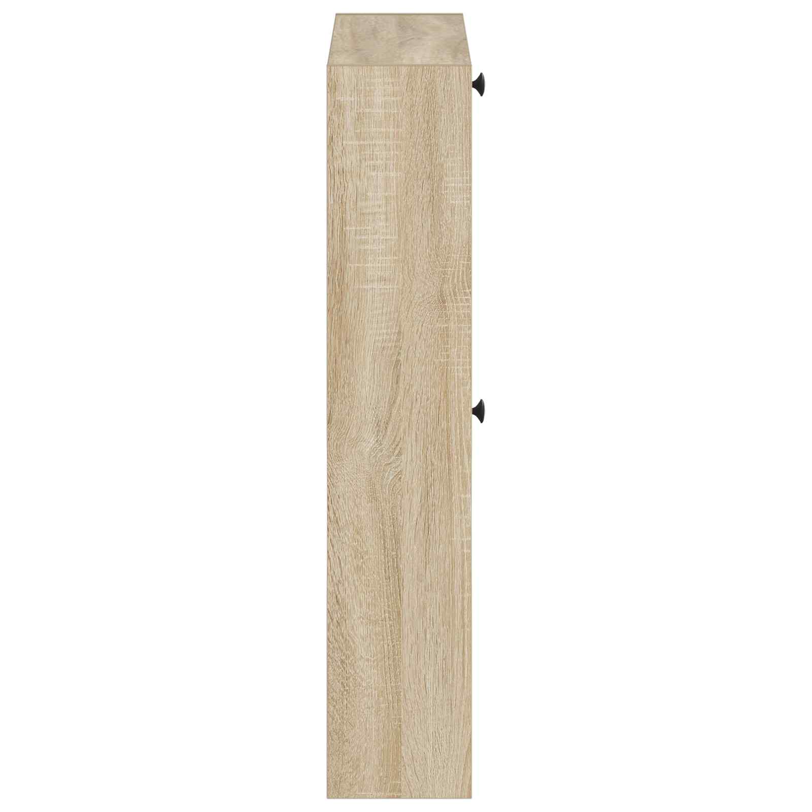 Τοίχου Ντουλάπα Παπουτσιών BREDA 71 x 17 x 86 εκ. Sonoma Δρυς - Pakobazaar