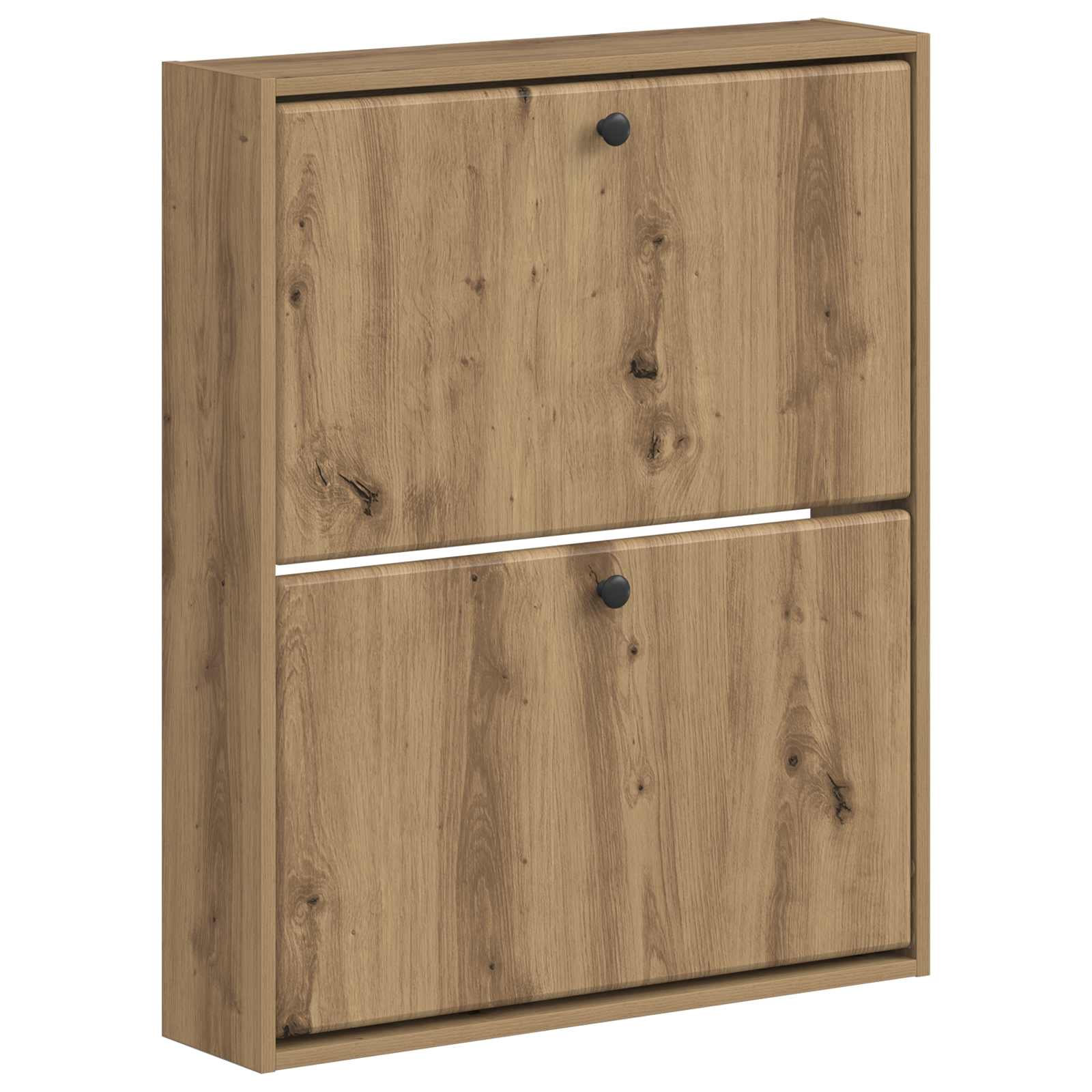 Τοίχου Ντουλάπα Παπουτσιών BREDA 71 x 17 x 86 εκ. Artisan Δρυς - Pakobazaar