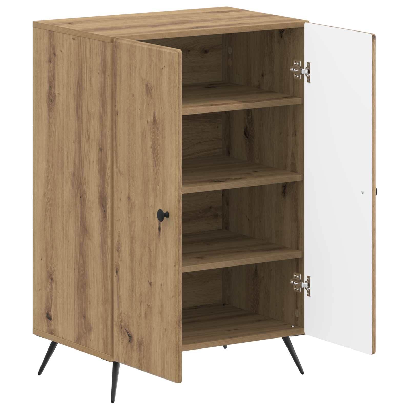Ντουλάπα Παπουτσιών BREDA 59,5 x 39,5 x 90 εκ. Artisan Δρυς
