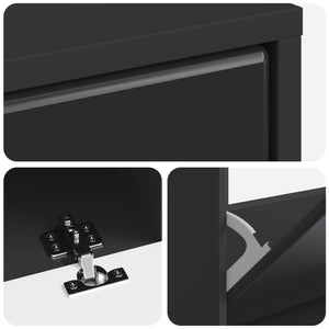 Ντουλάπα Παπουτσιών BREDA 78 x 24 x 103 εκ. Επεξεργασμένο Ξύλο - Pakobazaar