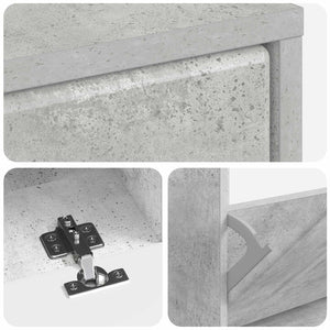 Ντουλάπα Παπουτσιών BREDA 78 x 24 x 103 εκ. Επεξεργασμένο Ξύλο - Pakobazaar