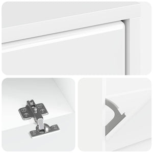 Ντουλάπα Παπουτσιών BREDA 78 x 24 x 103 εκ. Επεξεργασμένο Ξύλο - Pakobazaar