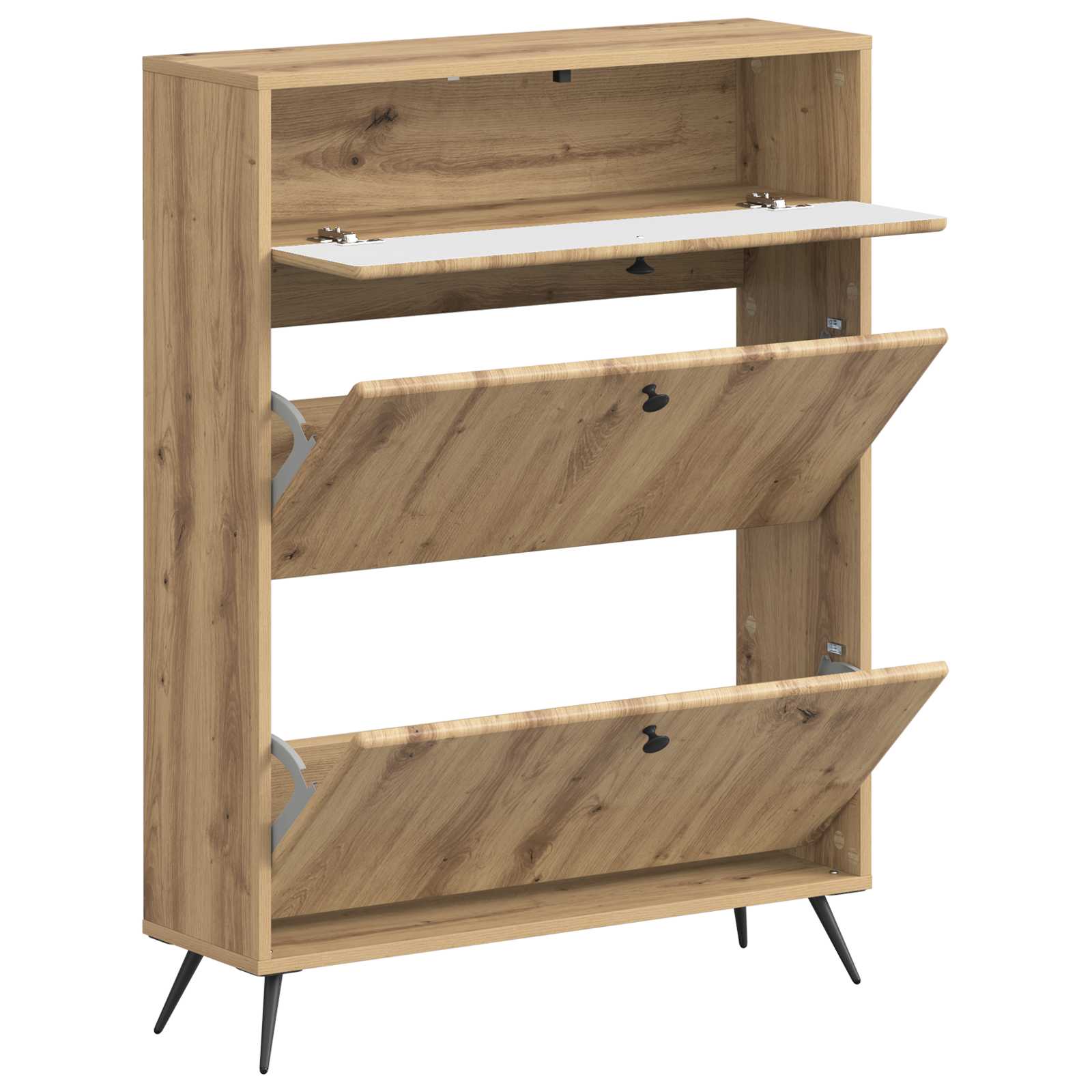 Ντουλάπα Παπουτσιών BREDA 78 x 24 x 103 εκ. Επεξεργασμένο Ξύλο - Pakobazaar