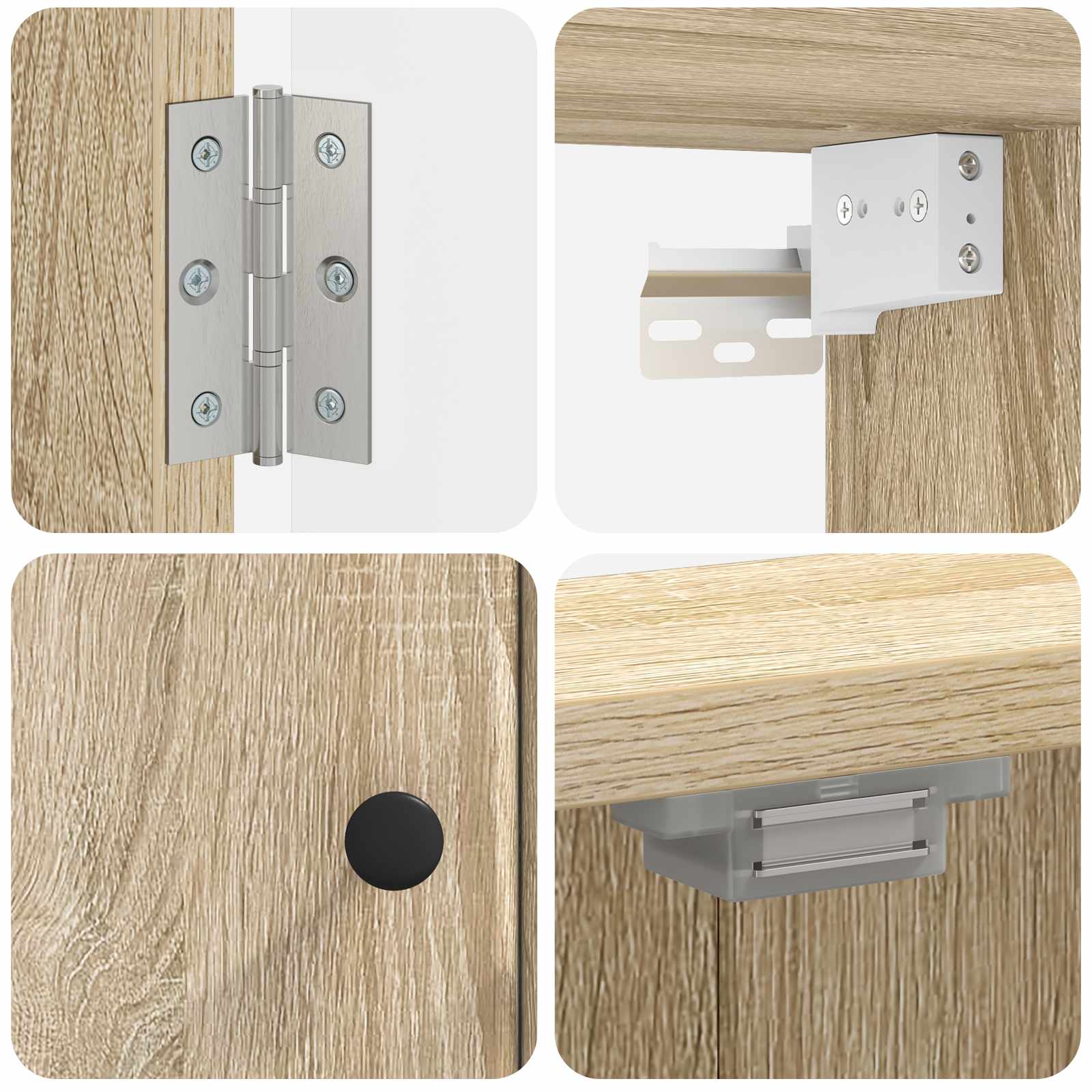 Ντουλάπα Πινάκων Βελών BREDA Sonoma Δρυς 52,5 x 10,5 x 53,5 εκ. - Pakobazaar