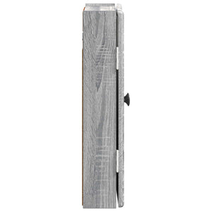 Ντουλάπα Πινάκων Βελών BREDA Γκρι Sonoma 52,5 x 10,5 x 53,5 εκ. - Pakobazaar