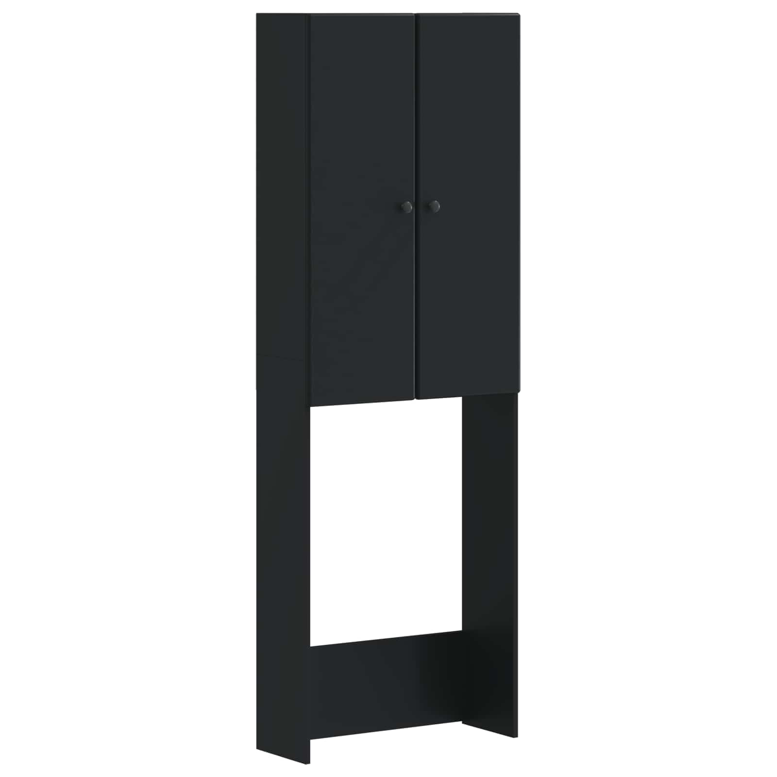 Ντουλάπα τουαλέτας BREDA Μαύρο 66 x 25,5 x 190 εκ. - Pakobazaar