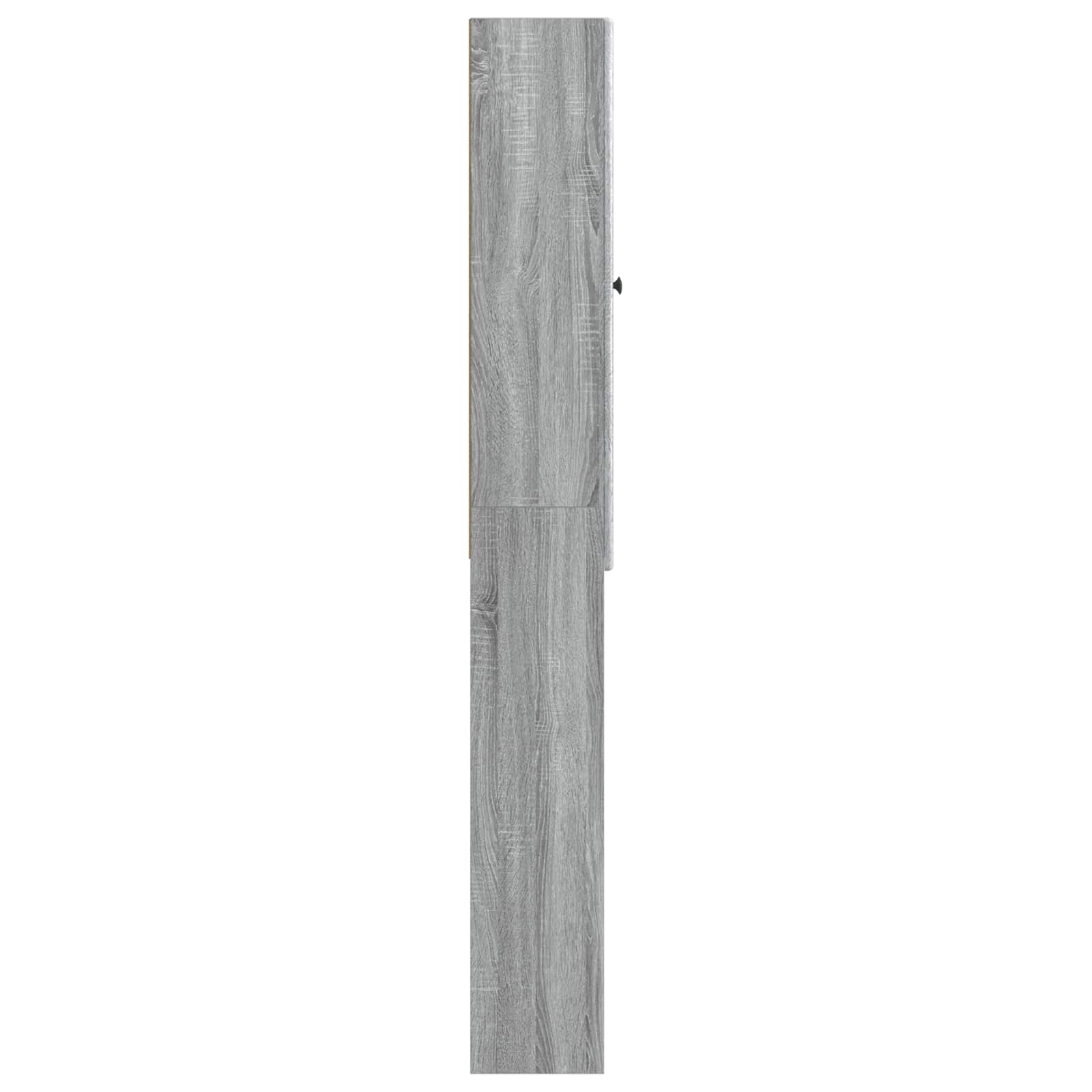 Ντουλάπα τουαλέτας BREDA Γκρι Sonoma 66 x 25,5 x 190 εκ. - Pakobazaar