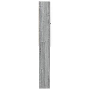 Ντουλάπα τουαλέτας BREDA Γκρι Sonoma 66 x 25,5 x 190 εκ. - Pakobazaar